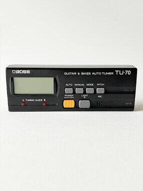 Boss TU-70 Guitar and Bass Auto Tuner Tested Works Great